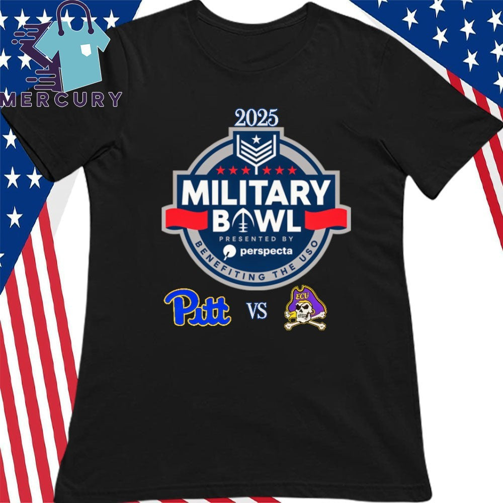 East Carolina Pirates 2025 Go Bowling Military Bowl Champions Shirt