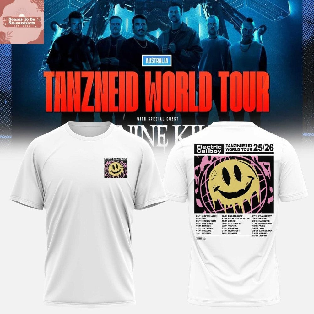 Electric Callboy Tanzneid World Tour 2025-2026 Special Two Sided Shirt