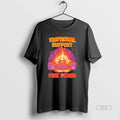 Official Emotional Support Fire Demon Inspired By Calcifer T-Shirts, Hoodie, Sweatshirt | AU01DripNestTees.com
