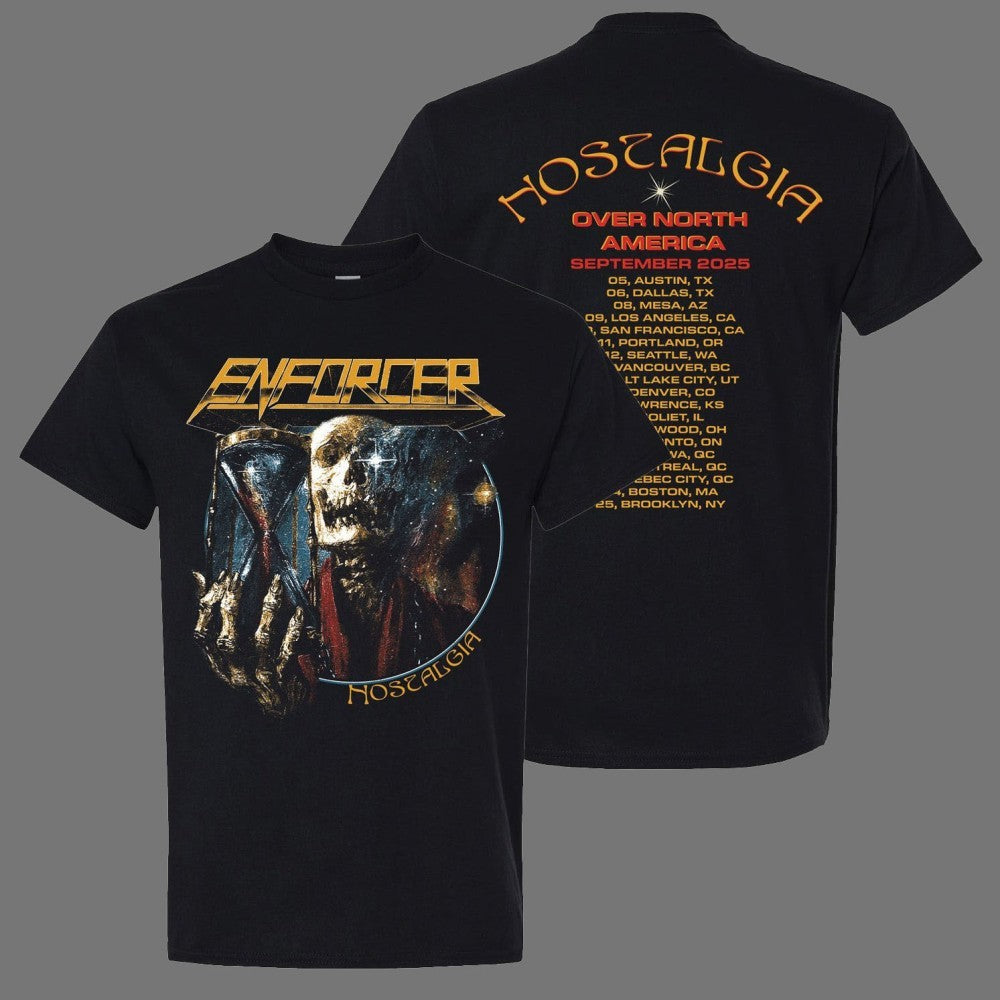 Enforcer Nostalgia Over North America 2025 Tour Shirt
