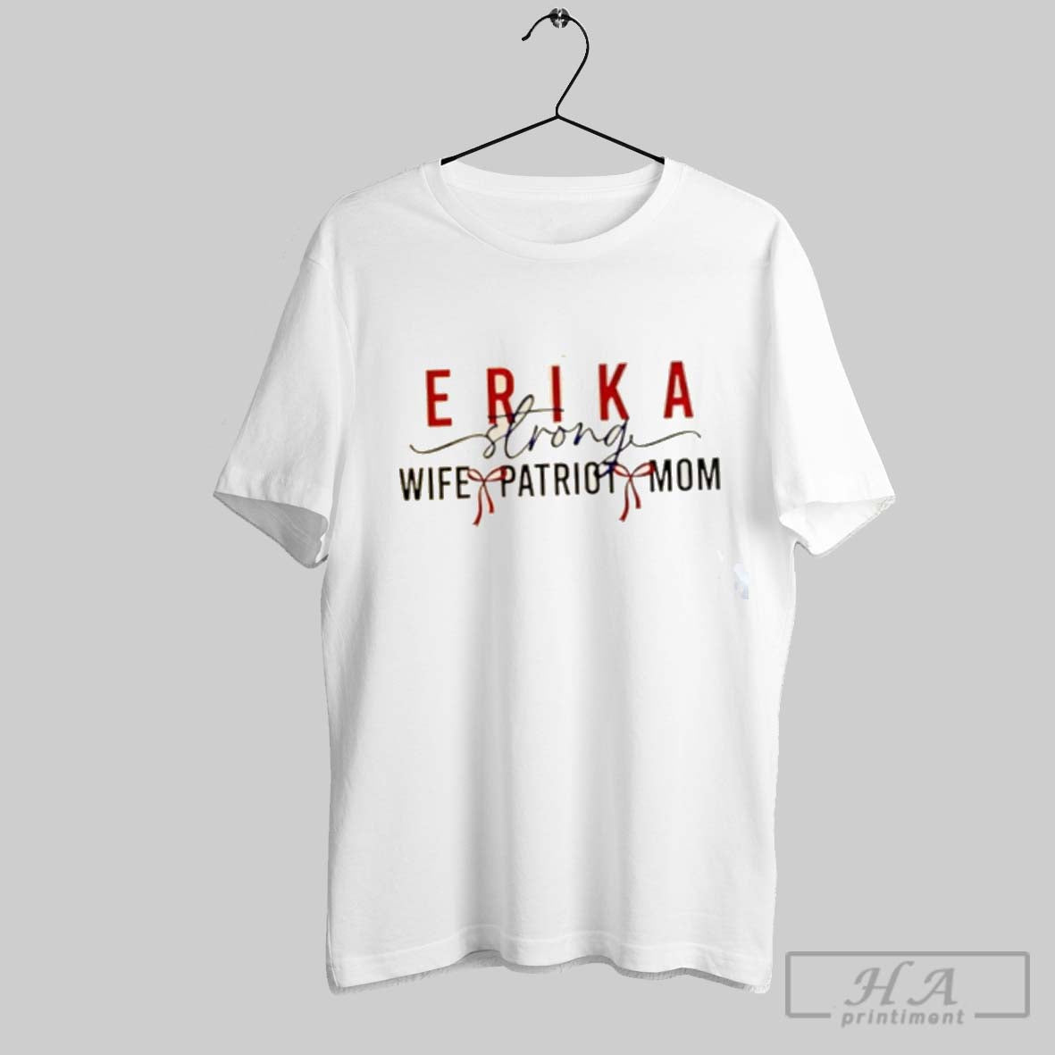 Official Erika Kirk Strong Wife And Patriot Freedom Will Prevail
