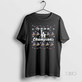 Official Fa La La La Los Angeles Dodgers 2025 World Series Champions Christmas T-Shirts, Hoodie, Sweatshirt