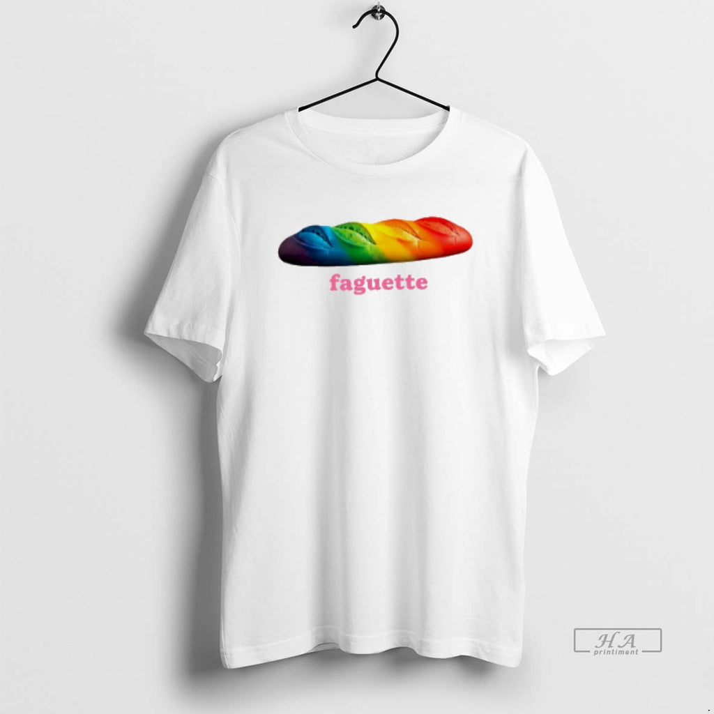 Official Faguette Bread Rainbow Lgbtq T-Shirts, Hoodie, Sweatshirt | AU01DripNestTees.com