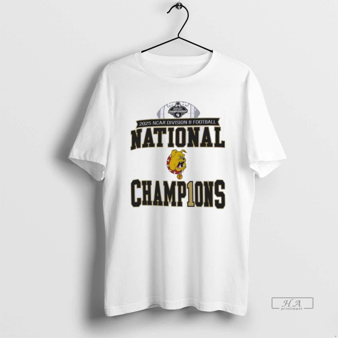 Official Ferris State Bulldogs 2025 Ncaa Dii Football National Champions T-Shirts, Hoodie, Sweatshirt | AU01DripNestTees.com