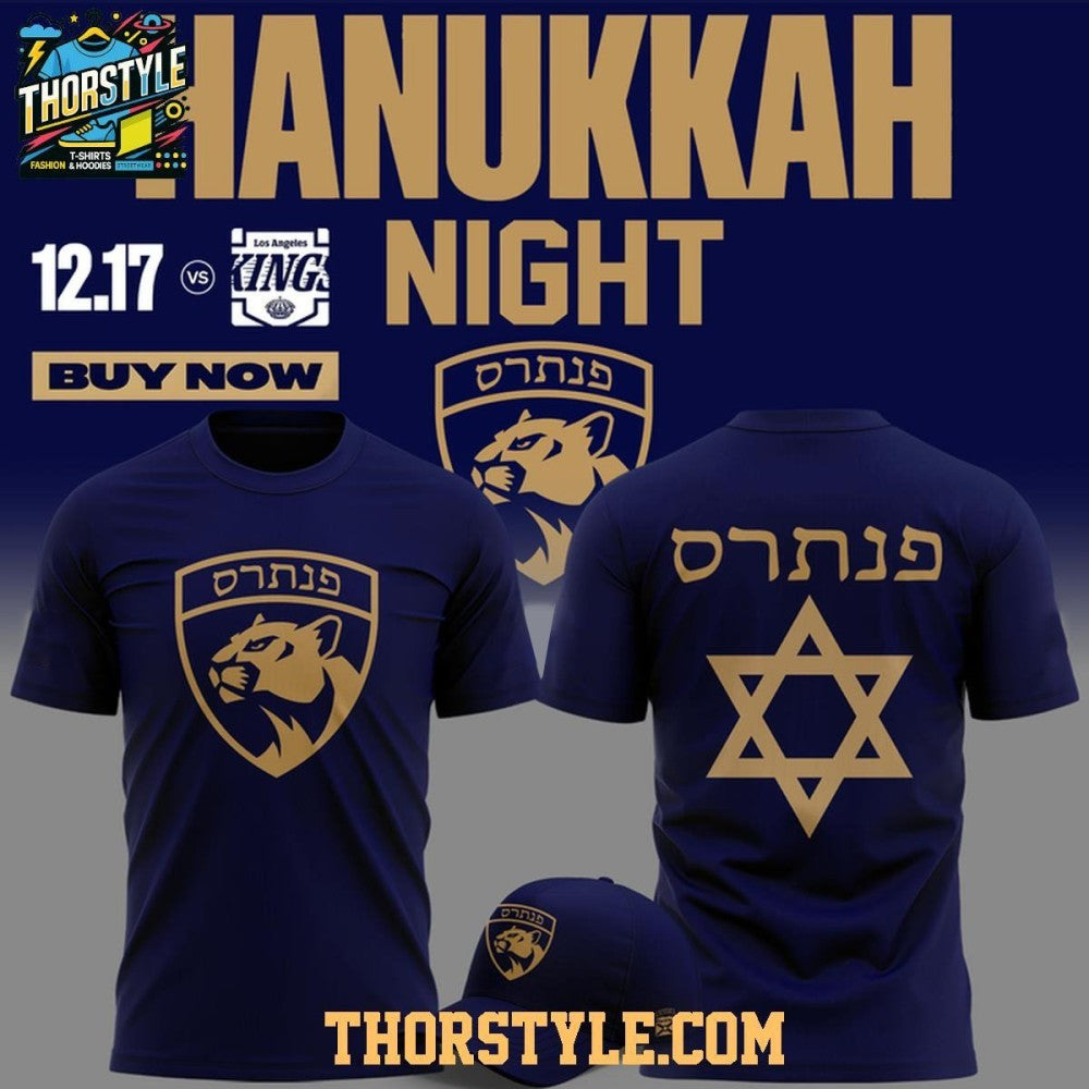 Florida Panthers Hanukkah Night 2025 Holiday Shirt