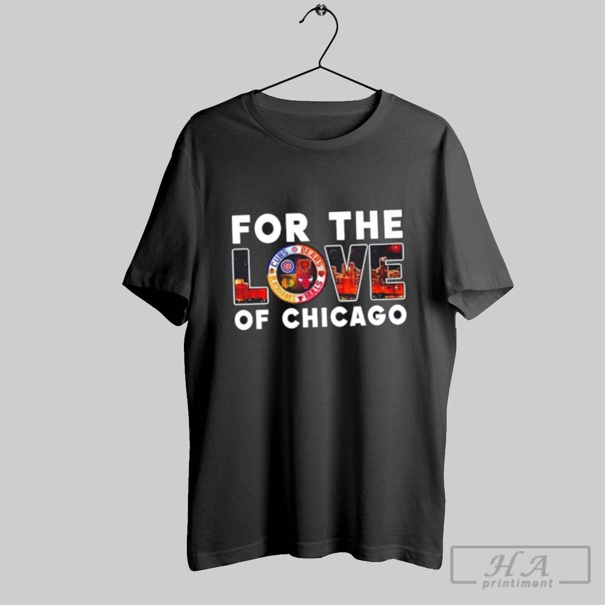Official For The Love Of Chicago Sports Cubs Bears Bulls Blackhawks