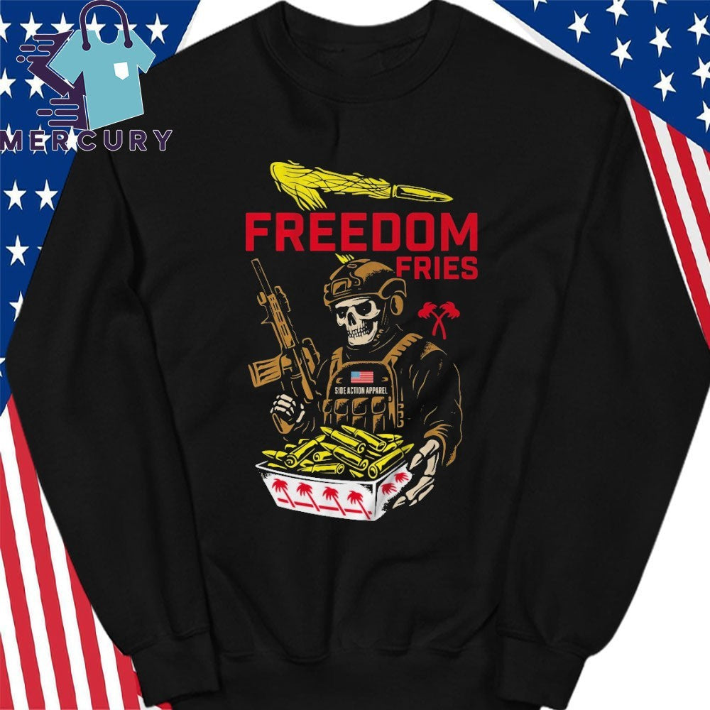FreeDom Fries Side Action Apparel Shirt