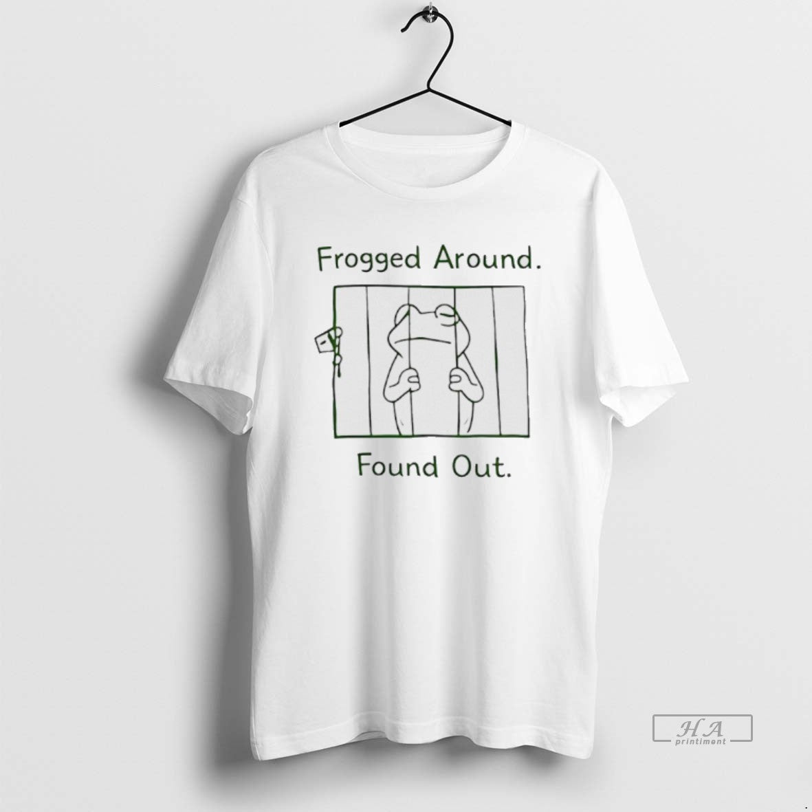 Official Frog Frogged Around Found Out Meme T-Shirts, Hoodie, Sweatshirt | AU01DripNestTees.com