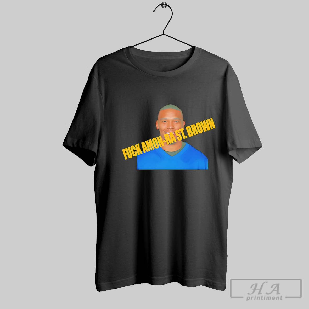 Official Fuck Amon Ra St Brown Poster