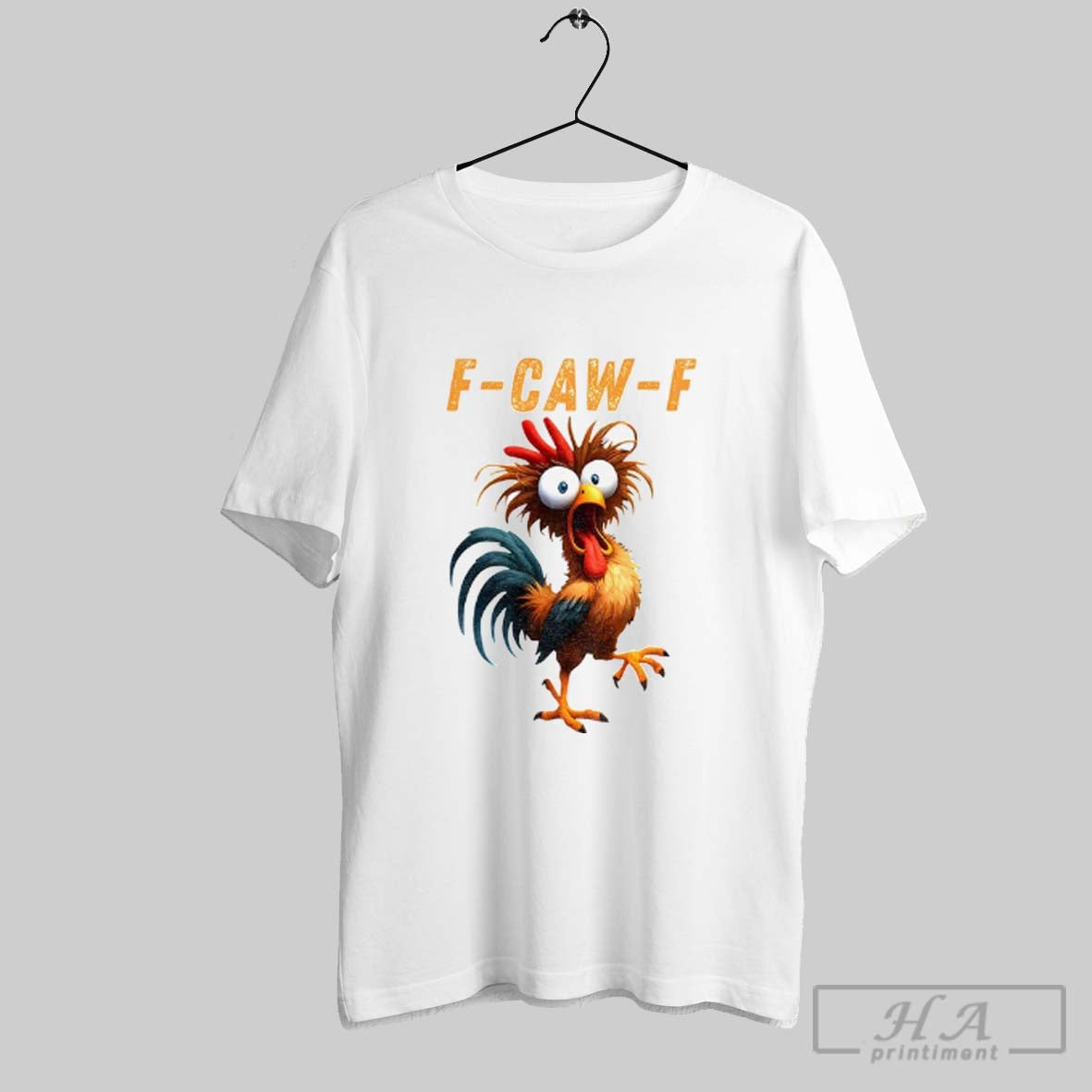 Official Funny Gothic Raven Chicken F Caw F Meme