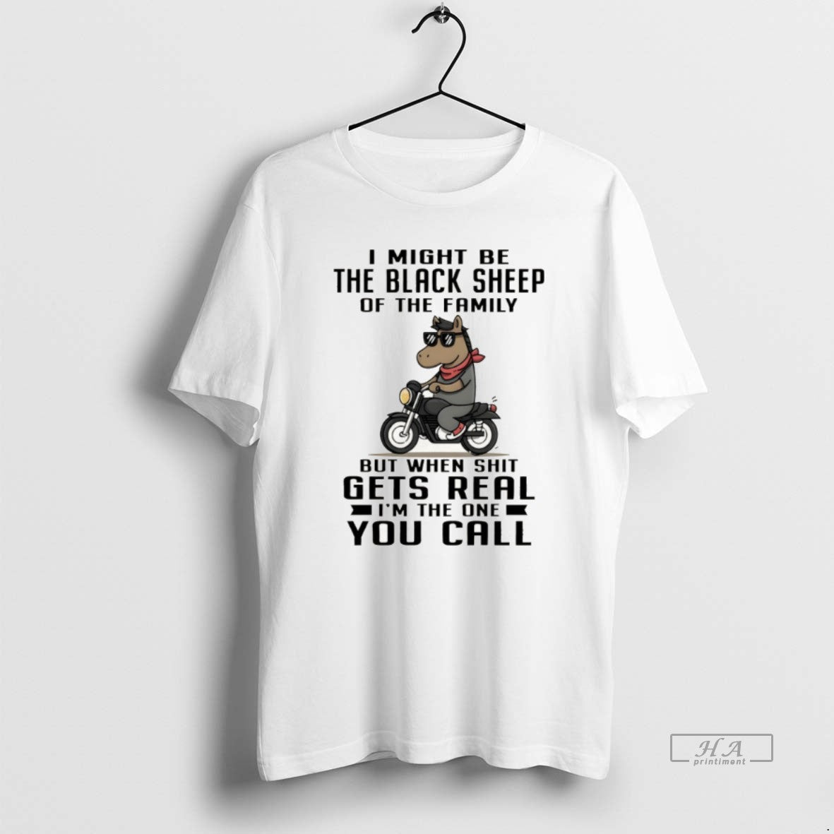 Official Funny Horse I Might Be The Black Sheep Of The Family But When Shit T-Shirts, Hoodie, Sweatshirt