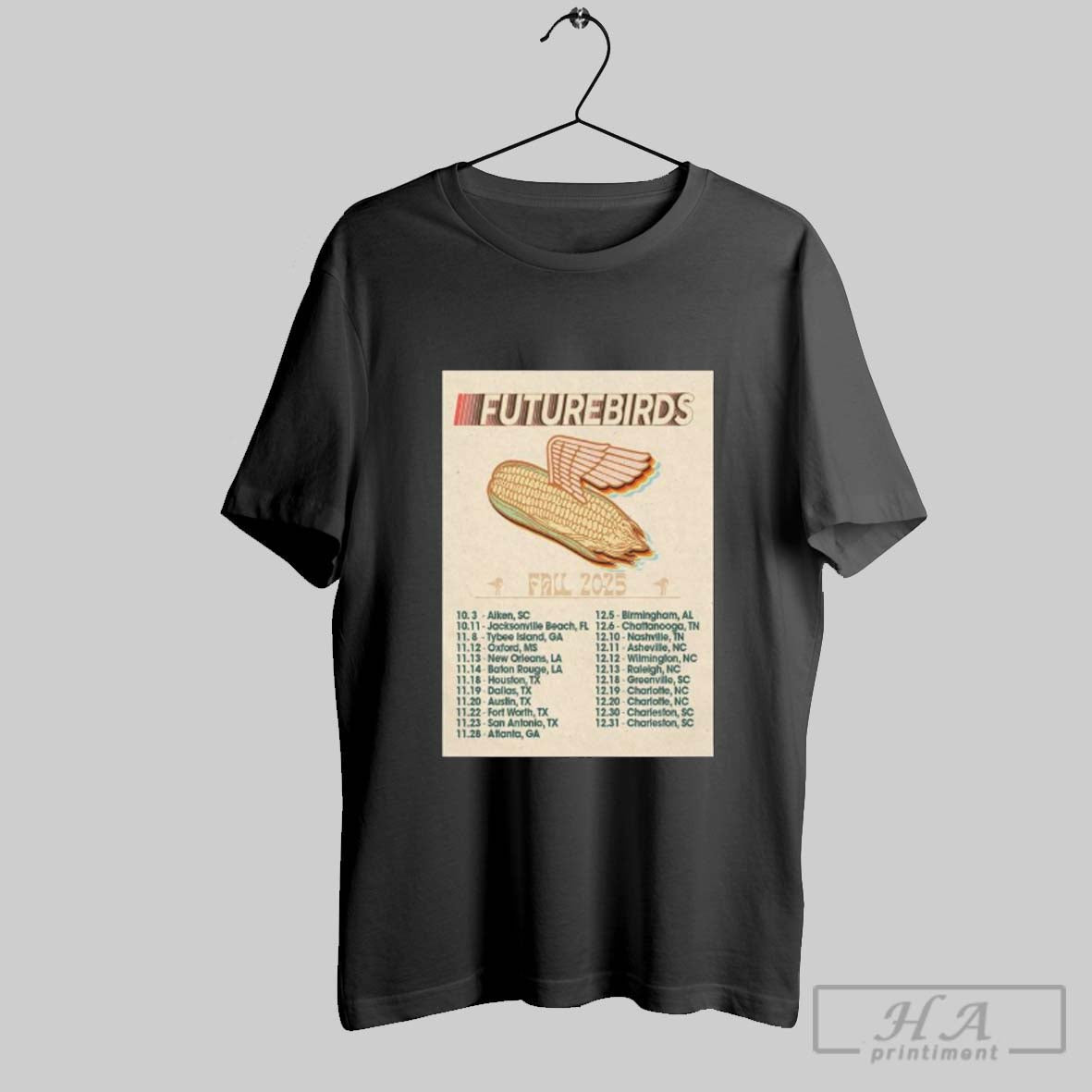 Official Futurebirds 2025 Fall Tour Long Sleve