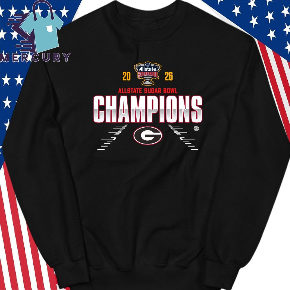 Georgia Bulldogs 2026 Allstate Sugar Bowl Champions Shirt