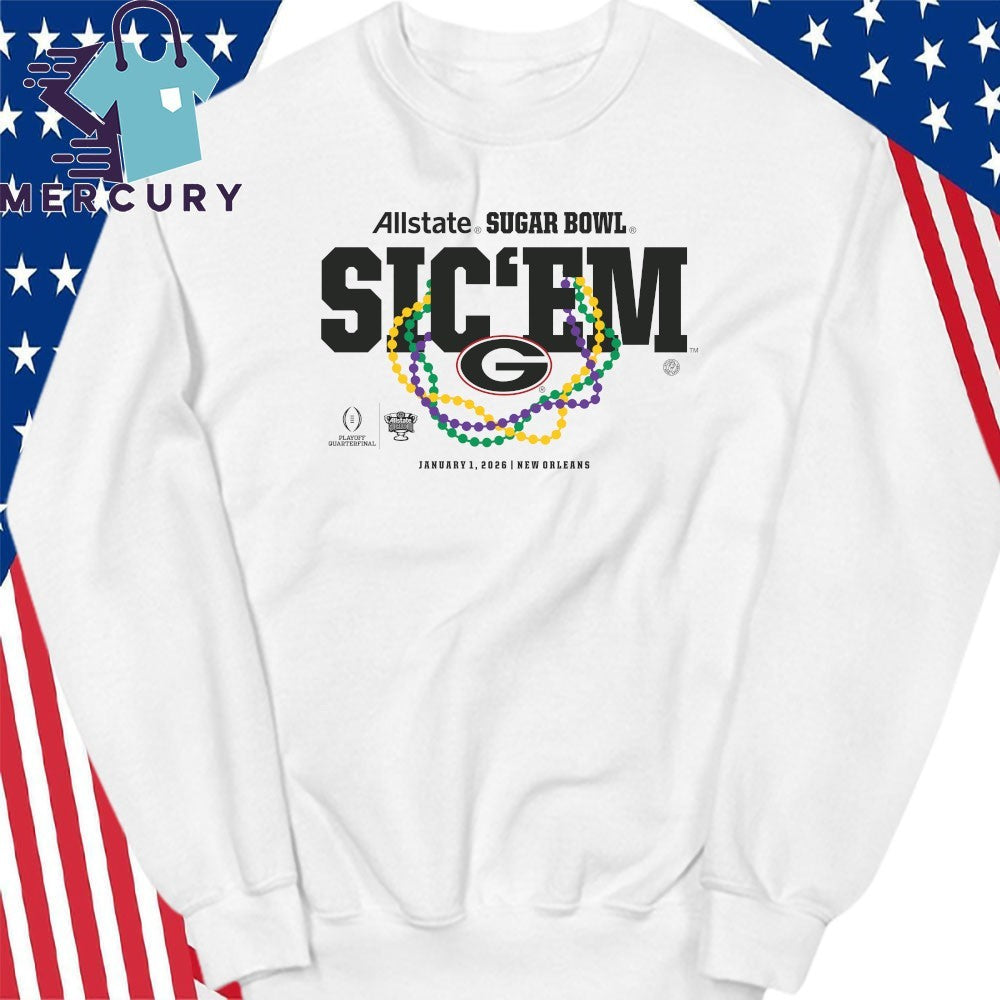 Georgia Bulldogs 2026 Allstate Sugar Bowl Shirt