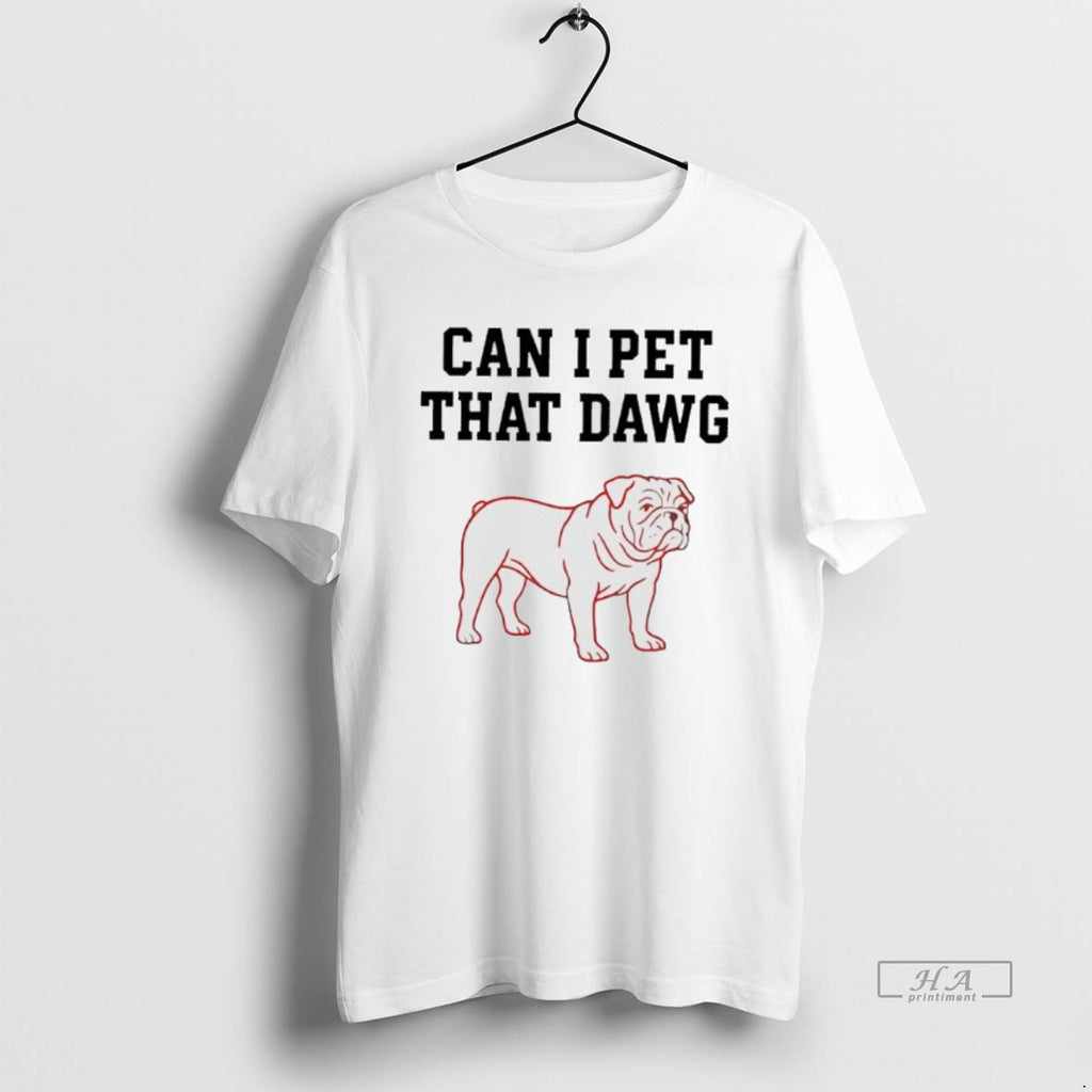 Official Georgia Bulldogs Can I Pet That Dawg Paint T-Shirts, Hoodie, Sweatshirt | AU01DripNestTees.com