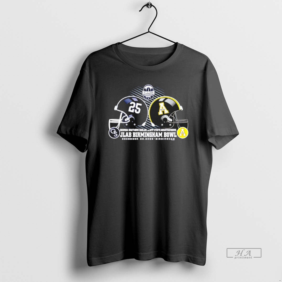 Official Georgia Southern Vs Appalachian State 2025 Birmingham Bowl T-Shirts, Hoodie, Sweatshirt | AU01DripNestTees.com