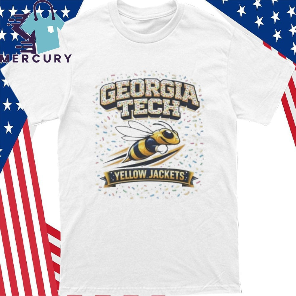 Georgia Tech Yellow Jackets Pop Tarts Bowl Inspired Graphic Shirt
