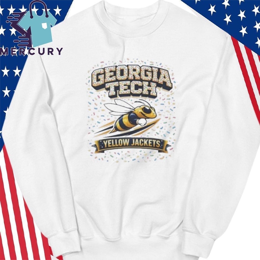 Georgia Tech Yellow Jackets Pop Tarts Bowl Inspired Graphic Shirt