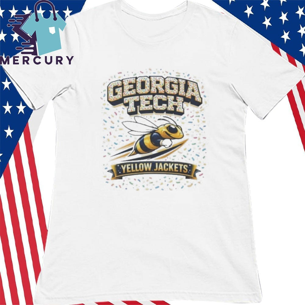 Georgia Tech Yellow Jackets Pop Tarts Bowl Inspired Graphic Shirt