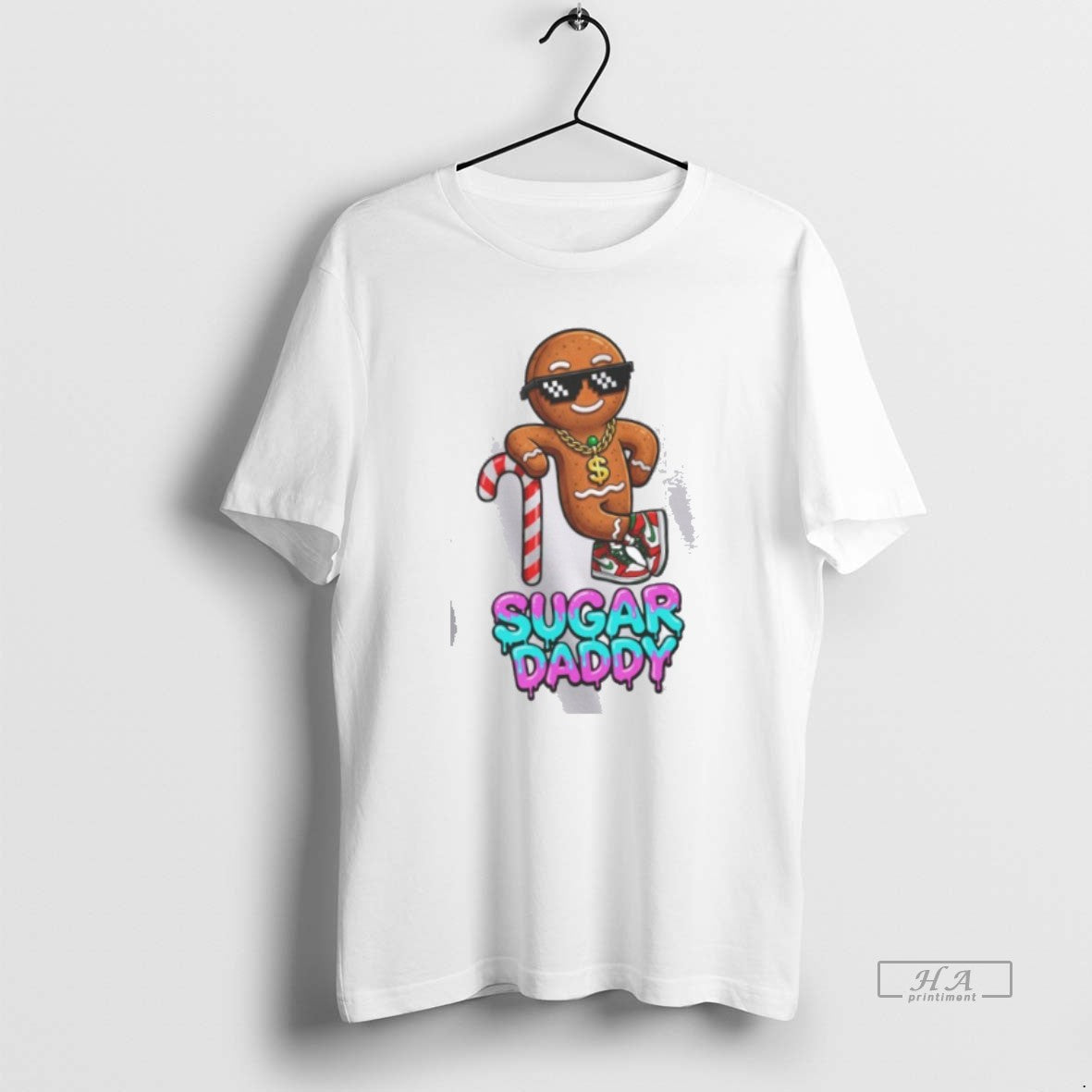 Official Gingerbread Man Sugar Daddy Funny Holiday T-Shirts, Hoodie, Sweatshirt | AU01DripNestTees.com