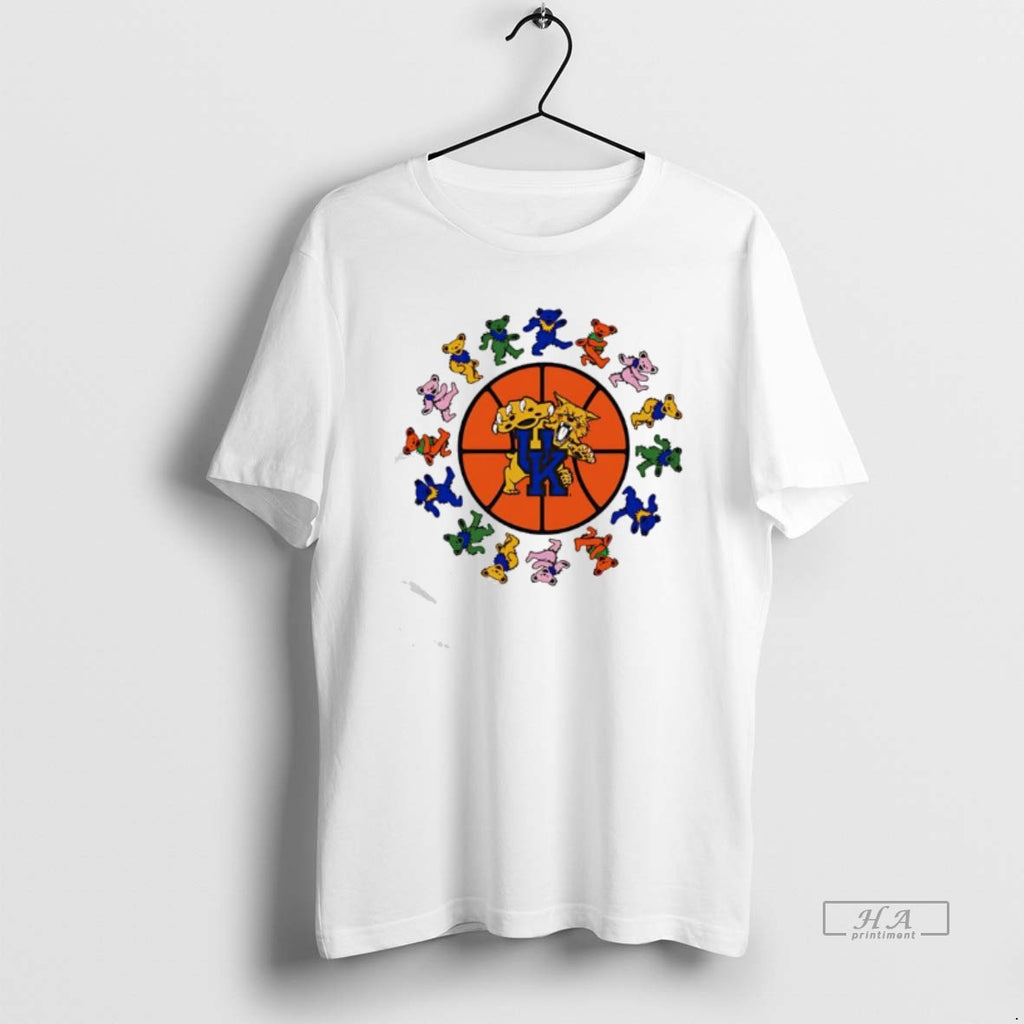 Official Grateful Dead Kentucky Wildcats Basketball Logo T-Shirts, Hoodie, Sweatshirt | AU01DripNestTees.com