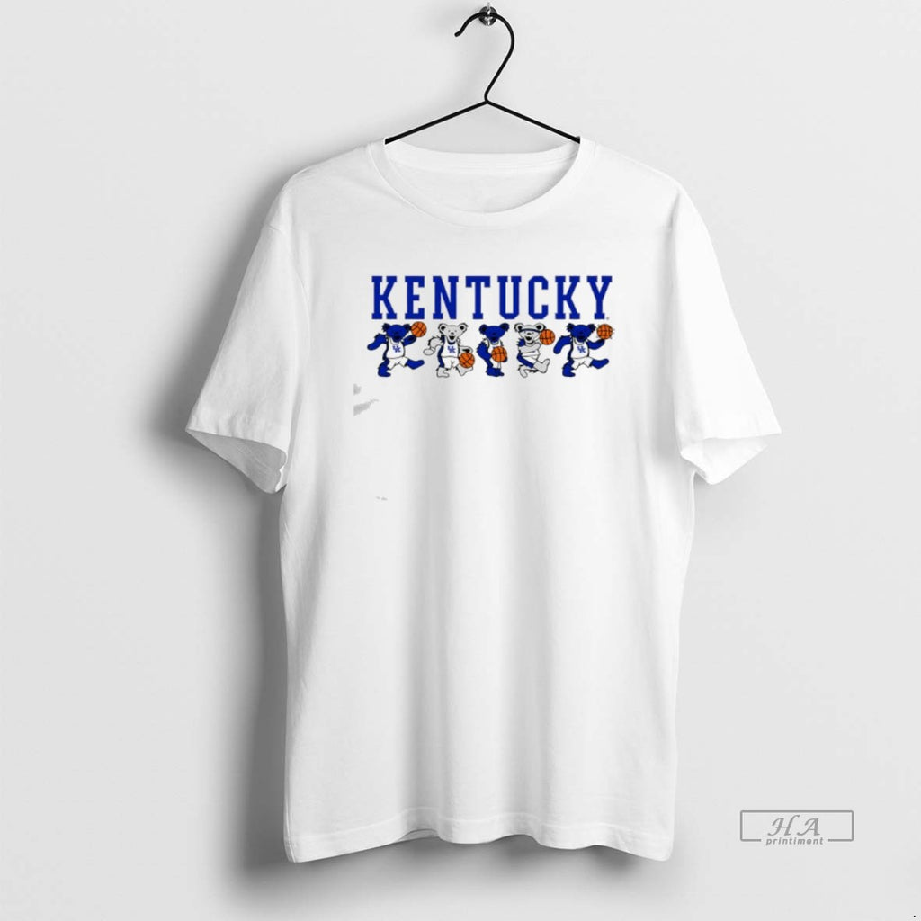 Official Grateful Dead Dancing Bears Kentucky Wildcats Basketball Logo T-Shirts, Hoodie, Sweatshirt | AU01DripNestTees.com