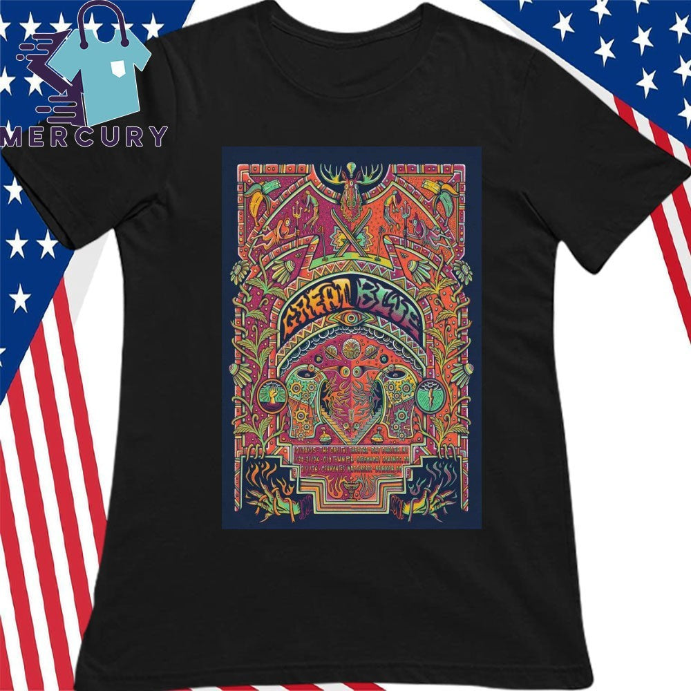 Great Blue Dec 20 2025 The Capitol Theatre In Port Chester NY Poster Shirt