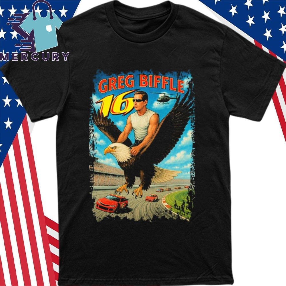 Greg Biffle Freedom 500 Eagle Shirt