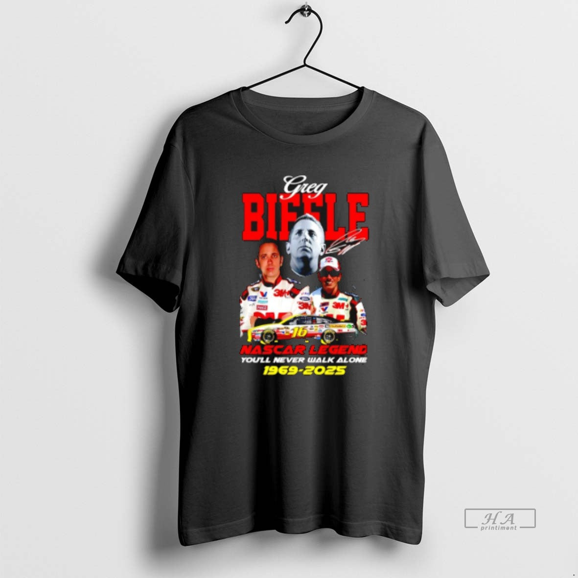 Official Greg Biffle Nascar Legend Youll Never Walk Alone 1969 2025 T-Shirts, Hoodie, Sweatshirt | AU01DripNestTees.com