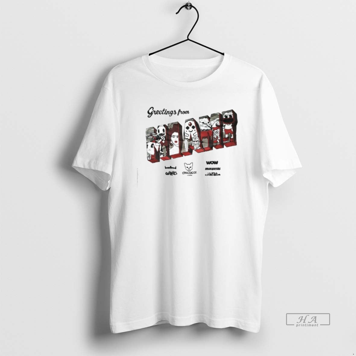 Official Gretings From Miami Dirtycoins Dico Puppies Hangouts T-Shirts, Hoodie, Sweatshirt | AU01DripNestTees.com