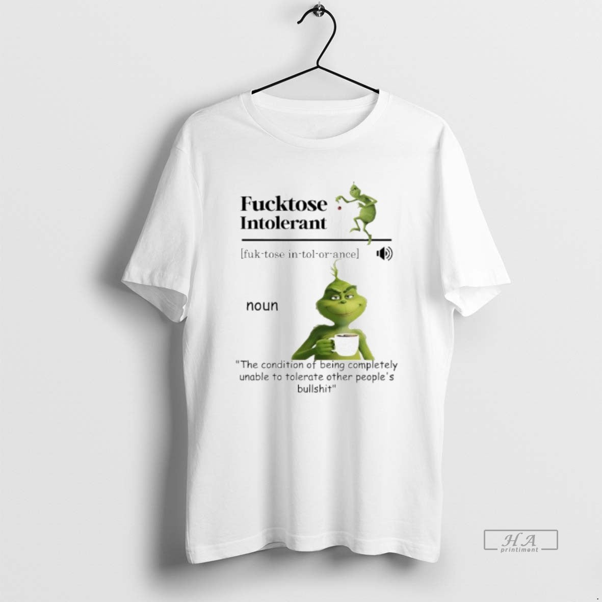 Official Grinch Fucktose Intolerant Noun T-Shirts, Hoodie, Sweatshirt | AU01DripNestTees.com