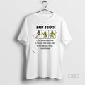 Official Grinch I Have 3 Sides Quiet Sweet Side You Never Want To See T-Shirts, Hoodie, Sweatshirt | AU01DripNestTees.com