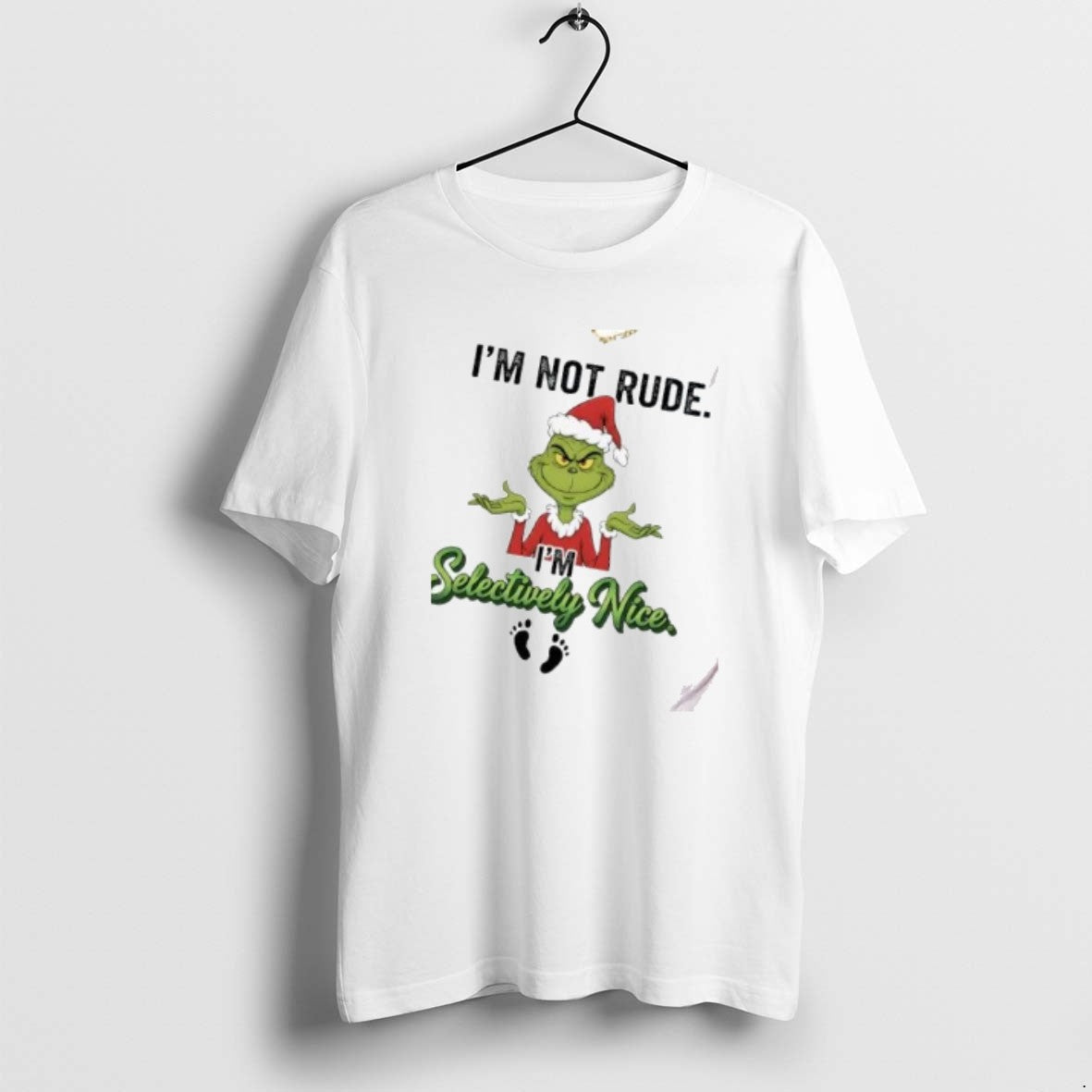 Official Grinch Im Not Rude Im Selectively Nice Christmas T-Shirts, Hoodie, Sweatshirt | AU01DripNestTees.com