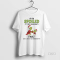 Official Grinch If Im Spoiled Its My Grandmas Fault Christmas T-Shirts, Hoodie, Sweatshirt | AU01DripNestTees.com