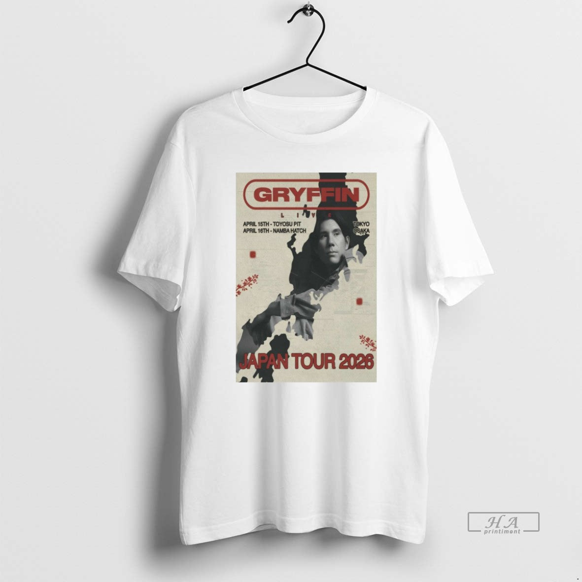 Official Gryffin Japan Concert April 15 16 2026 T-Shirts, Hoodie, Sweatshirt | AU01DripNestTees.com
