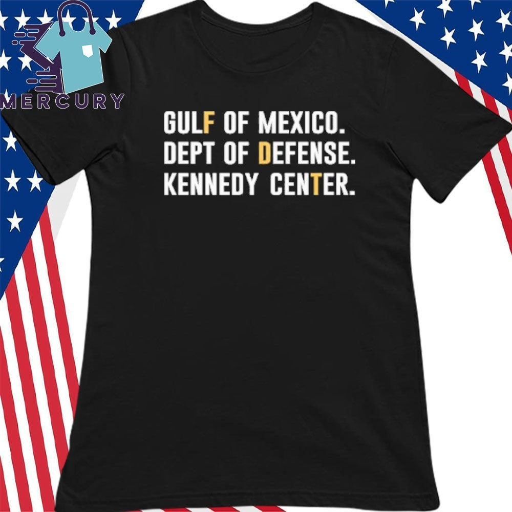Gulf Of Mexico Dept Of Defense Kennedy Center Shirt