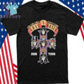 Gun N Roses World Tour 2026 America Dates Schedule Graphic Cross Shirt