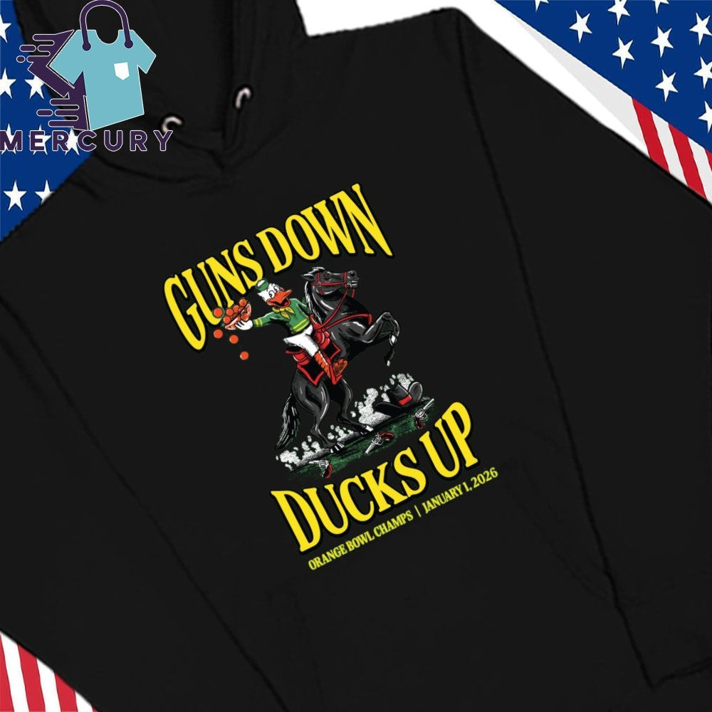 Guns Down Ducks Up 2026 Orange Bowl Champions Shirt