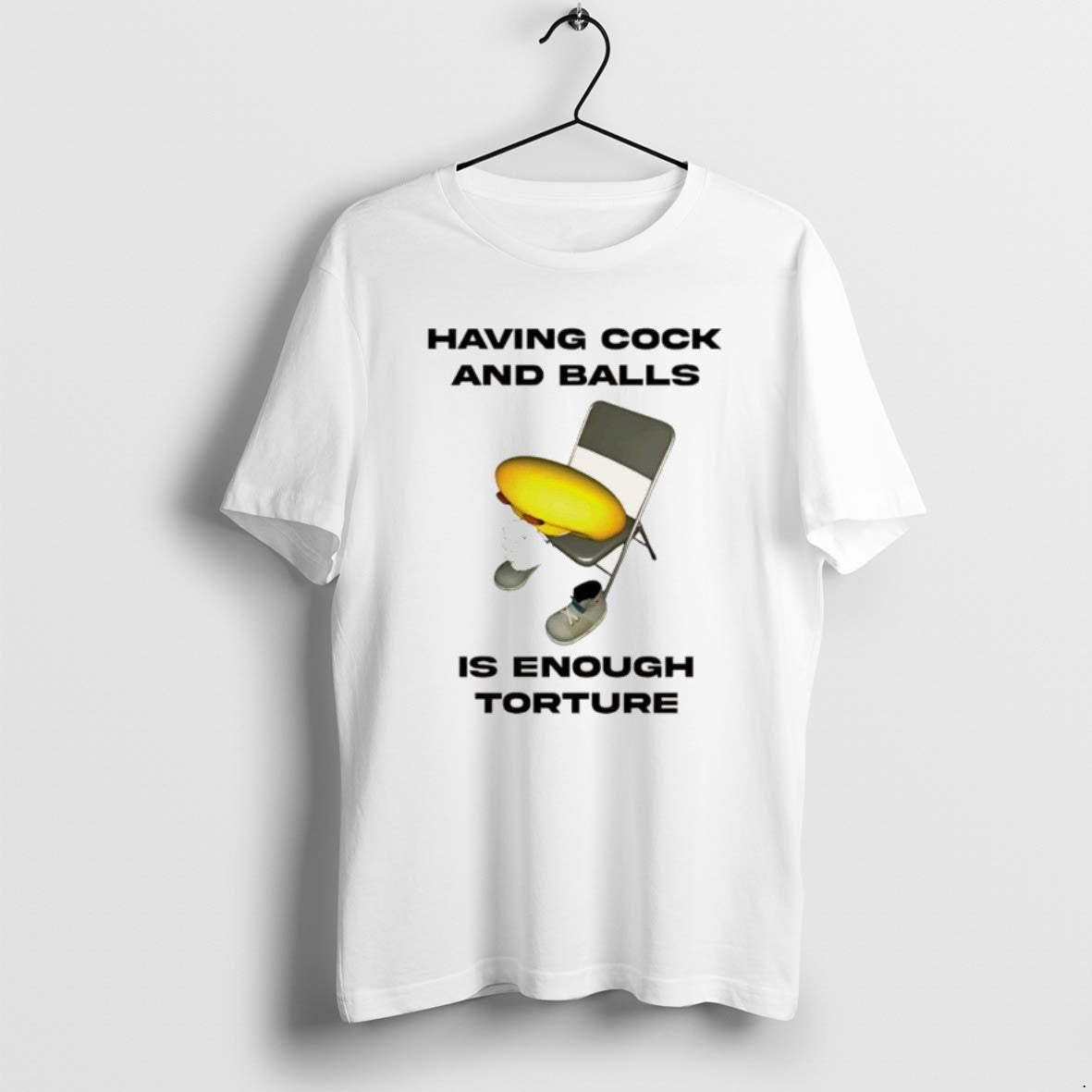 Official Having Cock And Balls Is Enough Tourture Christmas T-Shirts, Hoodie, Sweatshirt | AU01DripNestTees.com