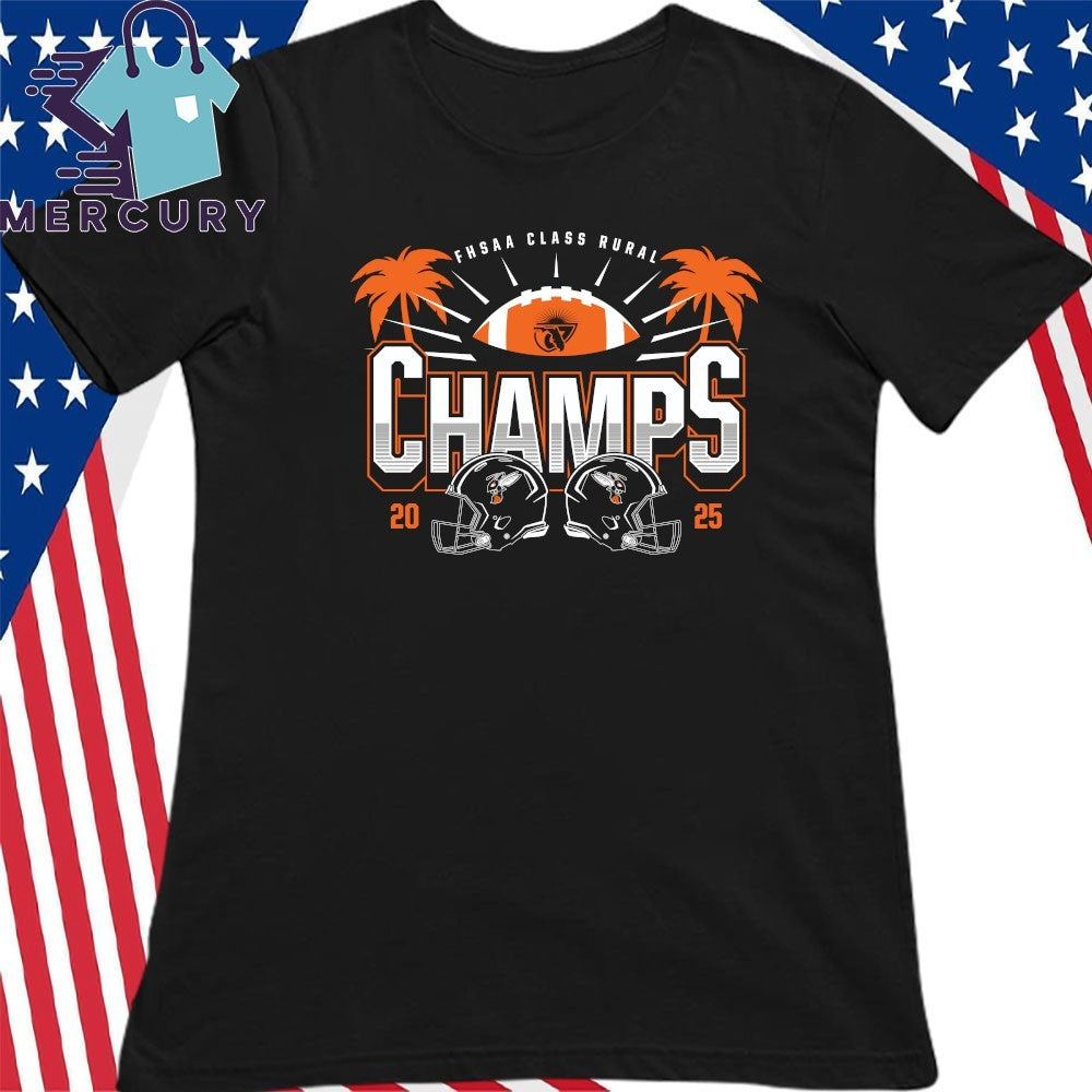 Hawthorn 2025 FHSAA Football Rural State Champions Shirt