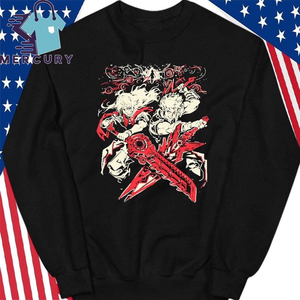 Hello Winter Crossing Blades Shirt