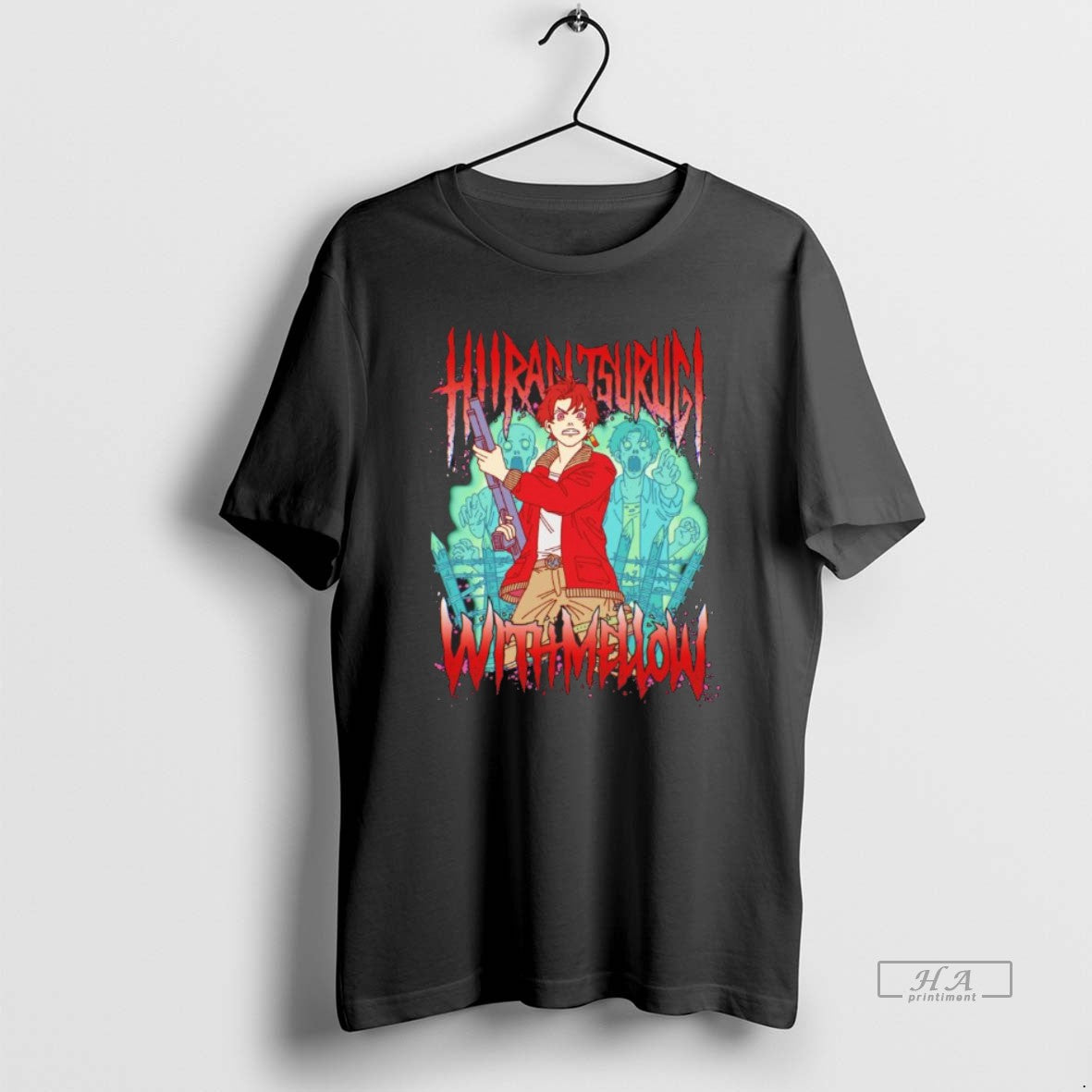 Official Hiiragi Tsubaki X Call Of Duty Zombie T-Shirts, Hoodie, Sweatshirt | AU01DripNestTees.com