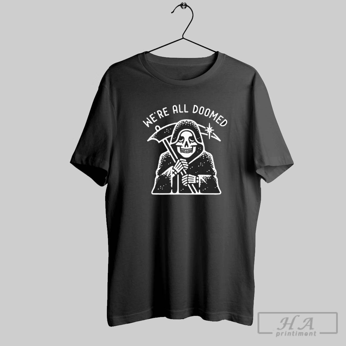 Official Hobo Jack Were All Doomed Grim Reaper