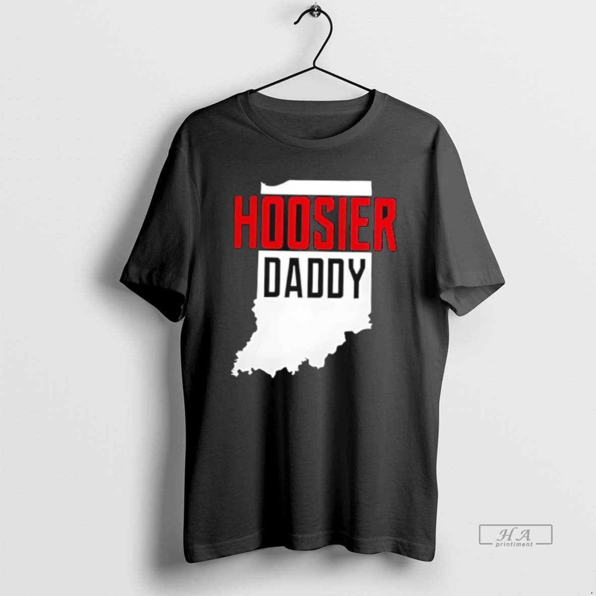 Official Hoosier Daddy Indiana State Map T-Shirts, Hoodie, Sweatshirt | AU01DripNestTees.com