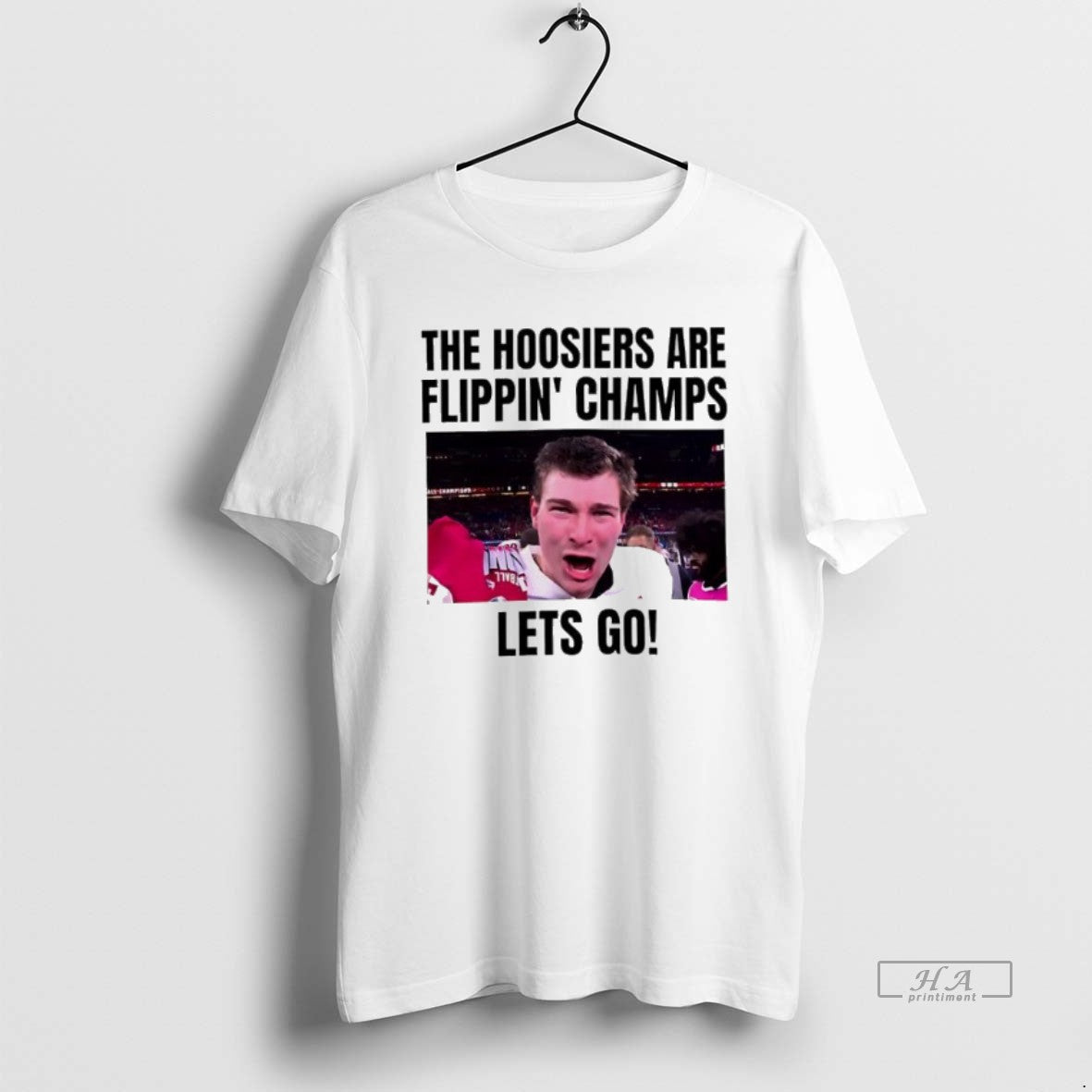 Official Hoosiers Are Flippin Champs Lets Go T-Shirts, Hoodie, Sweatshirt | AU01DripNestTees.com