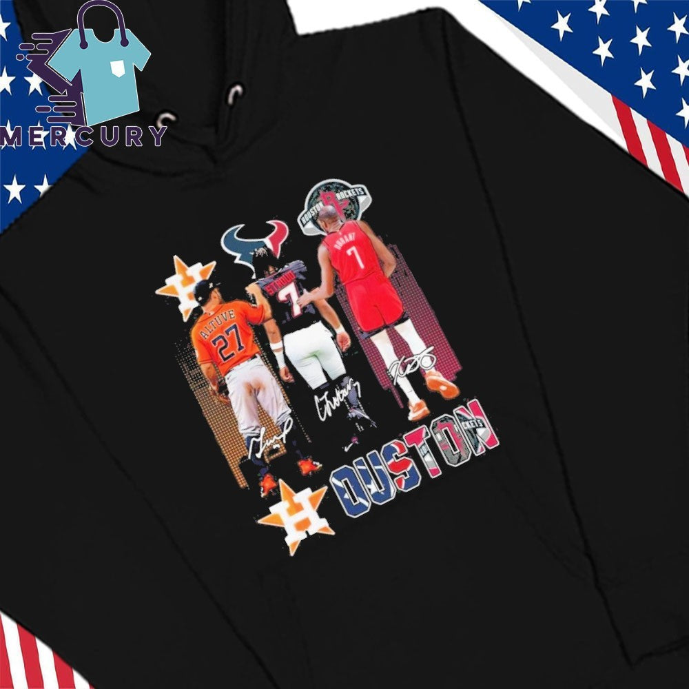Houston Astros Altuve Houston Texans Stroud Houston Rockets Durant Shirt
