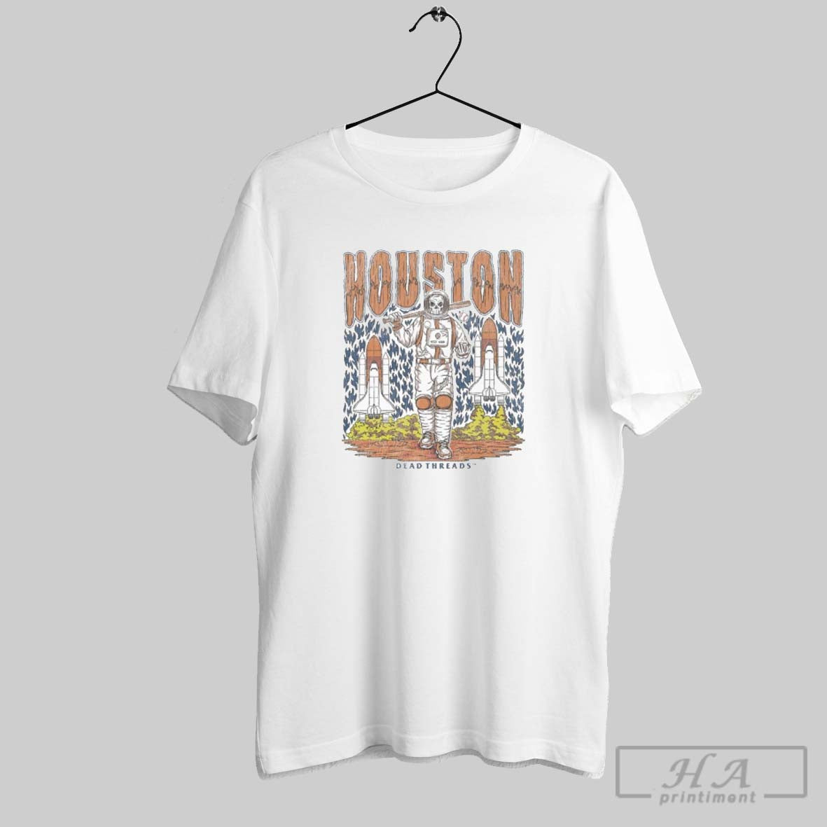 Official Houston Astros Dead Threads Skeleton