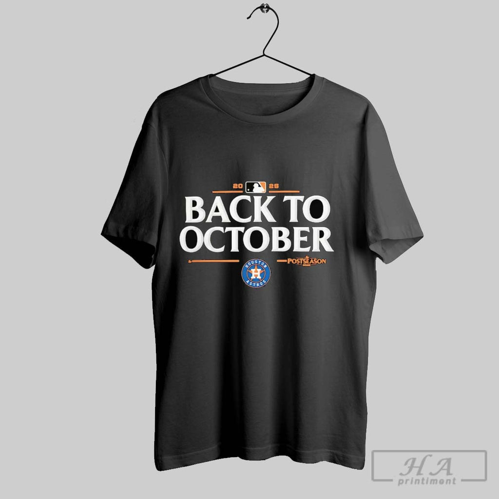 Official Houston Astros Back To October 2025 Mlb Postseason