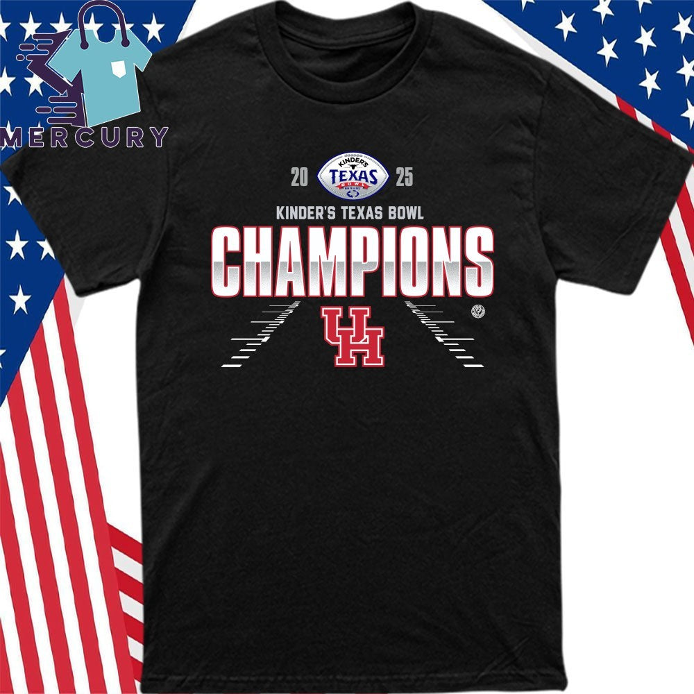 Houston Cougars 2025 Kinder’s Texas Bowl Champions Shirt