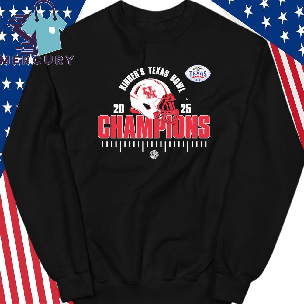 Houston Cougars Kinder’s Texas Bowl Champions 2025 NCAA Football Shirt